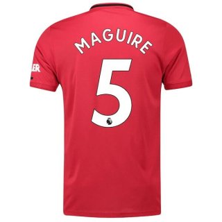 Maillot Manchester United NO.5 Maguire 1ª 2019-20 Rouge