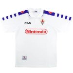 Thailande Maillot Fiorentina FILA 2ª Retro 1998 1999 Blanc