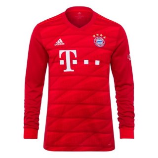 Maillot Bayern Munich 1ª ML 2019-20 Rouge Maillot Bayern Munich 1ª ML 2019-20 Rouge