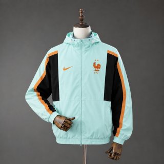 Sweat Shirt Capuche France Full-Zip 2026-27 Vert