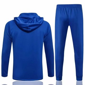 Sweat Shirt Capuche Barcelone 2021-22 Bleu