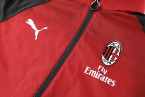 Coupe Vent AC Milan 2019-20 Rouge Noir