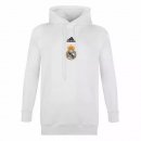 Sweat Shirt Capuche Real Madrid 2020-21 Blanc