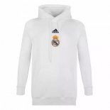 Sweat Shirt Capuche Real Madrid 2020-21 Blanc