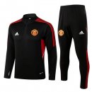 Survetement Training Manchester United 2023 Noir