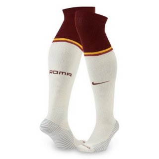 Chaussette As Roma 2ª 2020-21 Blanc