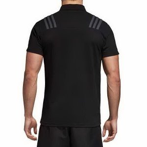 Thailande Maillot All Blacks Polo 2018 Noir