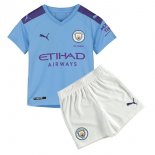 Maillot Manchester City 1ª Enfant 2019-20 Bleu Clair