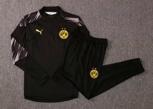 Survetement Borussia Dortmund 2020-21 Noir Gris