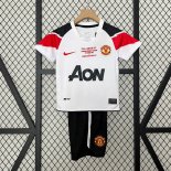 Maillot Manchester United 2ª Enfant Retro 2010 2011