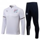 Training Top Manchester City 2022 Blanc Noir