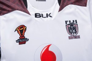 Thailande Maillot Fiyi RLWC Champions 2017 2018 Blanc