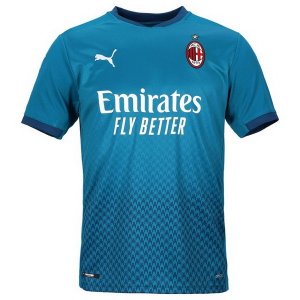 Thailande Maillot AC Milan 3ª 2020-21 Bleu