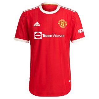 Maillot Manchester United 1ª 2021-22 Rouge