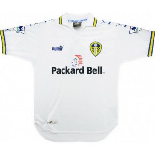 Thailande Maillot Leeds United 1ª Retro 1999 2000 Blanc