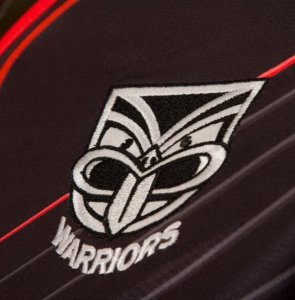 Thailande Maillot Warriors En el Campo 2017 2018 Noir