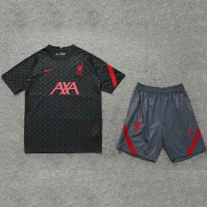 Entrainement Liverpool Ensemble Complet 2020-21 Noir Gris