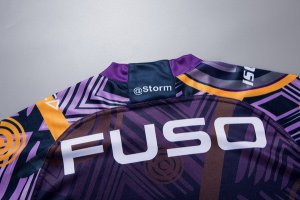 Thailande Maillot Melbourne Storm 2018 Purpura