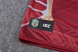 Thailande Maillot Brisbane Broncos Hombre Acero 2017 2018 Rouge