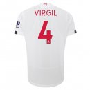 Maillot Liverpool NO.4 Virgil 2ª 2019-20 Blanc