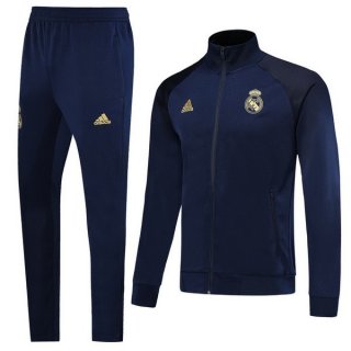 Survetement Real Madrid 2019-20 Bleu Jaune