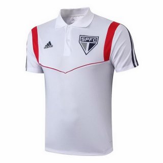 Polo São Paulo 2019-20 Blanc Rouge