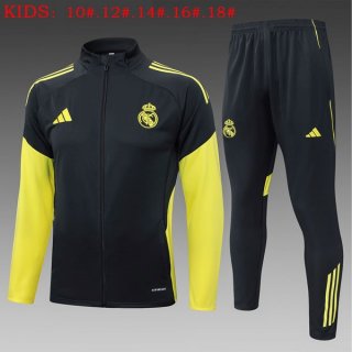 Enfant Survetement Real Madrid 2025-26 Noir 4 Enfant Survetement Real Madrid 2025-26 Noir 4