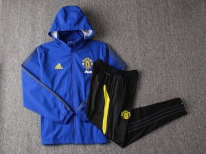 Coupe Vent Manchester United Conjunto Complet 2019-20 Bleu Noir