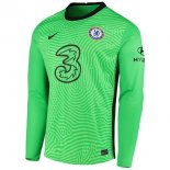 Thailande Maillot Chelsea ML Gardien 2020-21 Vert