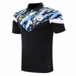 Polo Manchester City 2020-21 Noir Bleu