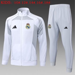 Enfant Survetement Real Madrid 2025-26 Blanc 8 Enfant Survetement Real Madrid 2025-26 Blanc 8