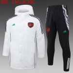 Doudoune Arsenal Ensemble Complet 2024-25 Blanc Doudoune Arsenal Ensemble Complet 2024-25 Blanc