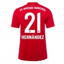 Maillot Bayern Munich NO.21 Hernández 1ª 2019-20 Rouge