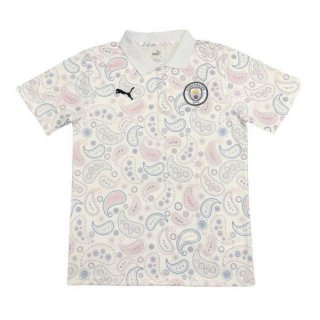 Polo Manchester City 2020-21 Blanc