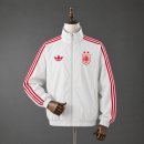 Veste Espagne Full Zip 2026-27 Blanc Veste Espagne Full Zip 2026-27 Blanc
