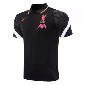 Polo Liverpool 2020-21 Noir Blanc