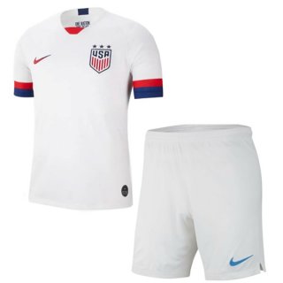 Maillot États-Unis 1ª Enfant 2019 Blanc