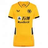 Maillot Wolves 1ª Femme 2021-22 Jaune