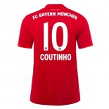 Maillot Bayern Munich NO.10 Coutinho 1ª 2019-20 Rouge
