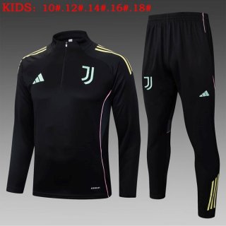 Enfant Sweatshirt Juventus 2025-26 Noir 5 Enfant Sweatshirt Juventus 2025-26 Noir 5