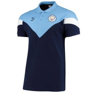 Polo Manchester City 2020-21 Bleu Polo Manchester City 2020-21 Bleu