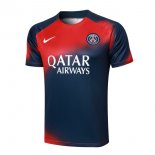 Maillot Entrainement PSG 2024-25 Bleu Rouge