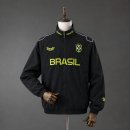 Veste Brésil Full Zip 2026-27 Noir Veste Brésil Full Zip 2026-27 Noir