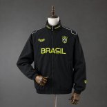 Veste Brésil Full Zip 2026-27 Noir Veste Brésil Full Zip 2026-27 Noir