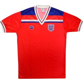 Thailande Maillot Angleterre 2ª Retro 1980 Rouge