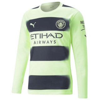 Thailande Maillot Manchester City 3ª ML 2022-23