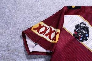 Thailande Maillot Thurston QLD Maroons 2017 2018 Rouge