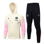 Survetement Capuche PSG 2024-25 Jaune Rose 3 Survetement Capuche PSG 2024-25 Jaune Rose 3