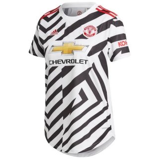 Maillot Manchester United 3ª Femme 2020-21 Blanc