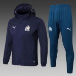 Coupe Vent Marseille Ensemble Complet 2025-26 Bleu